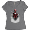 waiting for francis Women's Triblend Scoop T-shirt