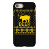 ugly sweater party beer bear funny iPhone 8