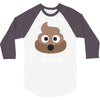 cute poo 3/4 Sleeve Shirt