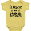 drinking prosecco Baby Onesie