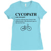 Cycopath Noun Ladies Fitted T-Shirt