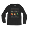 super mario chistmas Long Sleeve Shirts