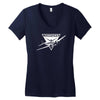 tanten ju 53 junkers luftwaffe aricraft flieger oldschool kult Women's V-Neck T-Shirt