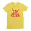 lifes tough Ladies Fitted T-Shirt