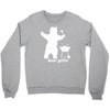 bear grills bbq funny Crewneck Sweatshirt
