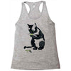 radioactive cat Racerback Tank