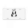 crying panda License Plate
