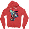 made to clean Zipper Hoodie