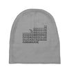 questionable table of elements Baby Beanies