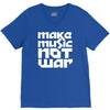 make music not war V-Neck Tee