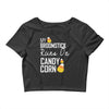 candy corn Crop Top