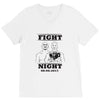 Fight Night V-Neck Tee