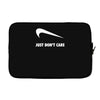 just don't care Laptop sleeve