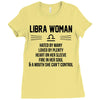 Libra Woman Ladies Fitted T-Shirt