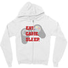 Eat Game Sleep Zipper Hoodie