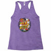 pokemon style dodge ball league Racerback Tank