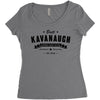 brett kavanaugh supreme court justice Women's Triblend Scoop T-shirt