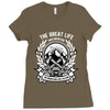 the mountains are calling Ladies Fitted T-Shirt
