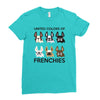 united color of frenchies Ladies Fitted T-Shirt
