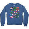 christmas pixel Crewneck Sweatshirt