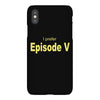 favorite episode iPhoneX