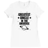 Greatest Uncle  In The Universe Ladies Fitted T-Shirt