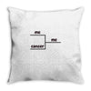 me me and cancer Throw Pillow