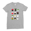 cupcake costume party Ladies Fitted T-Shirt