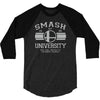 smash university 3/4 Sleeve Shirt
