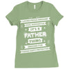 It's A Father Thing Ladies Fitted T-Shirt