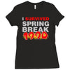 i survived spring break 1990 Ladies Fitted T-Shirt