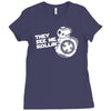 they see me rollin they hatin Ladies Fitted T-Shirt