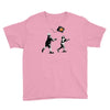 banksy kids play t.v. ball Youth Tee