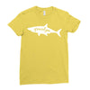Grandpa Shark Ladies Fitted T-Shirt