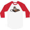 indiana mouse 3/4 Sleeve Shirt