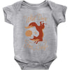 what does the fox say Baby Bodysuit