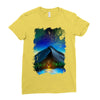 Under The Stars Ladies Fitted T-Shirt