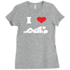 i love sex Ladies Fitted T-Shirt