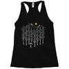 be alone Racerback Tank