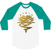 eryctriceps limited edition gold 3/4 Sleeve Shirt