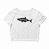 Mama Shark Crop Top