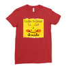 smile Ladies Fitted T-Shirt