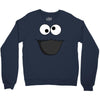 Cookie Monster Face Crewneck Sweatshirt