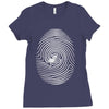 octo print Ladies Fitted T-Shirt