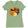 funny full english breakfast, ideal gift or birthday present Ladies Fitted T-Shirt