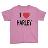 i love harley Youth Tee