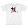 biking down main street Toddler T-shirt
