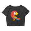 brids red Crop Top