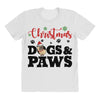 christmas dogs and paws All Over Women's T-shirt