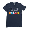 You Can't Sit Wİth Us Ladies Fitted T-Shirt